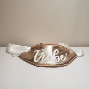 Tribe Crossbody Waist Bag Rose Gold Adjustable Strap‎